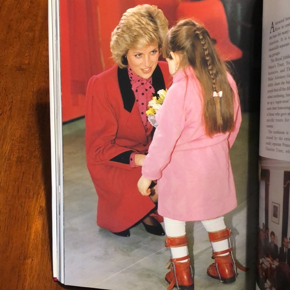 THE PRINCE AND PRINCESS OF WALES In Private In Public Vtg Hardcover Book 1986 - Picture 8 of 11